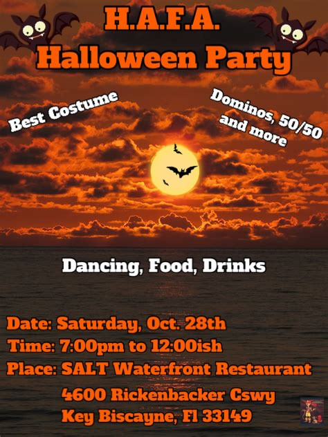 H.A.F.A. Halloween Party